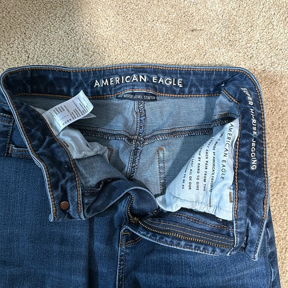 American eagle super high rise jeggings - Picture 2 of 2